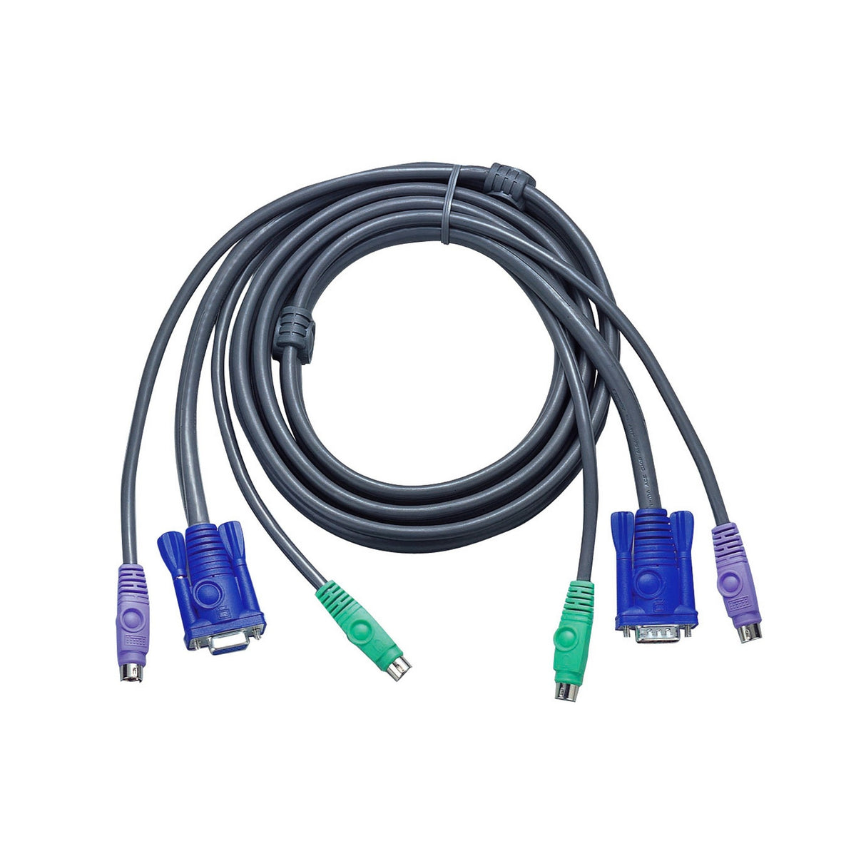 ATEN 2L-5002P PS/2 KVM Cable, 6 Feet