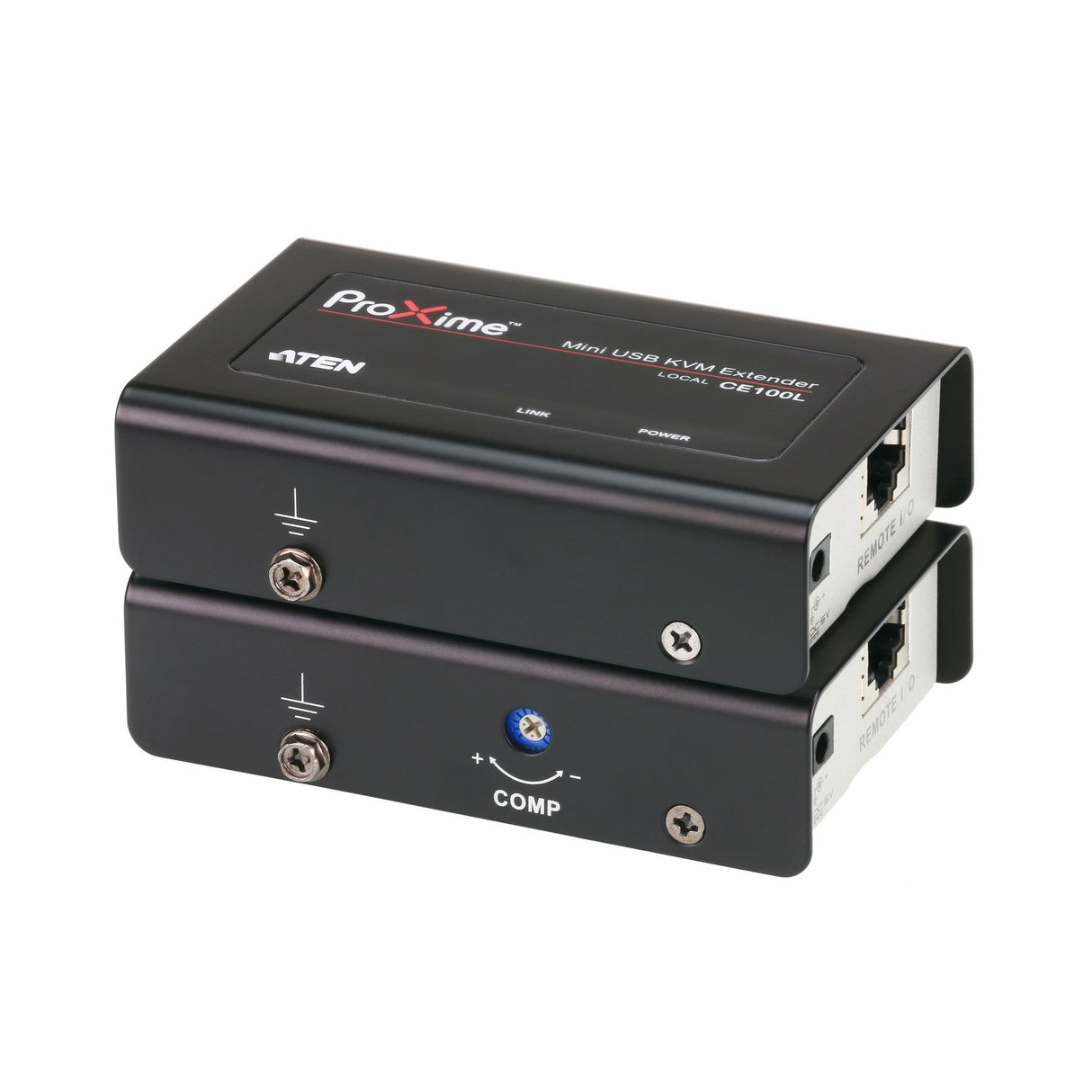 ATEN CE100 USB VGA Cat 5 Mini KVM Extender