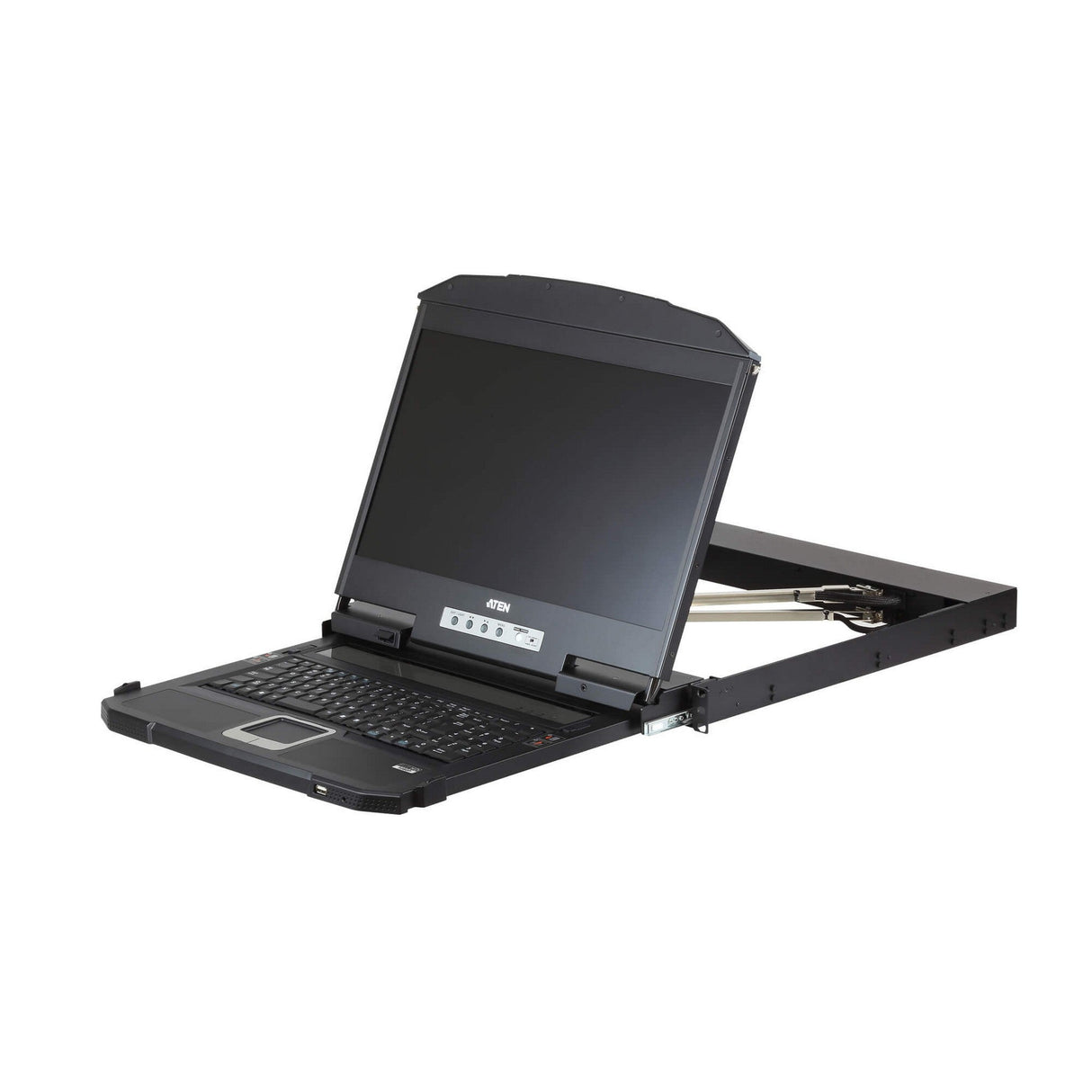 ATEN CL3800NW Ultra Short Depth Dual Rail WideScreen LCD Console