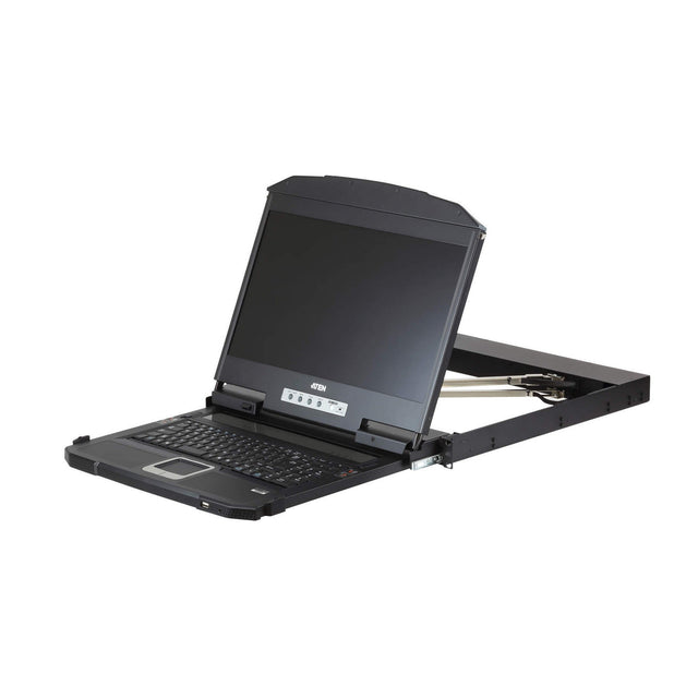 ATEN CL3800NW Ultra Short Depth Dual Rail WideScreen LCD Console