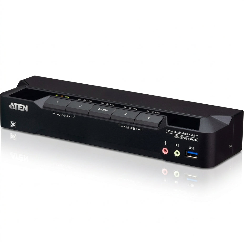 ATEN CS1924A 4-Port USB 3.0 KVM Switch