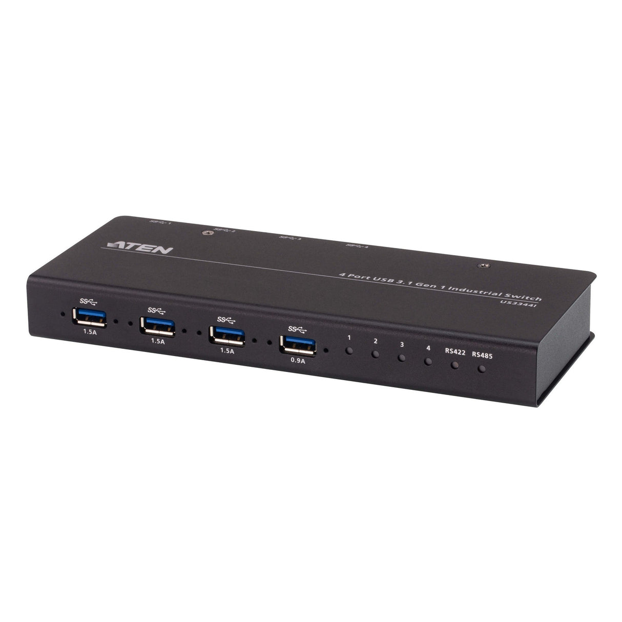 ATEN US3344I 4 x 4 USB 3.2 Gen 1 Industrial Hub Switch