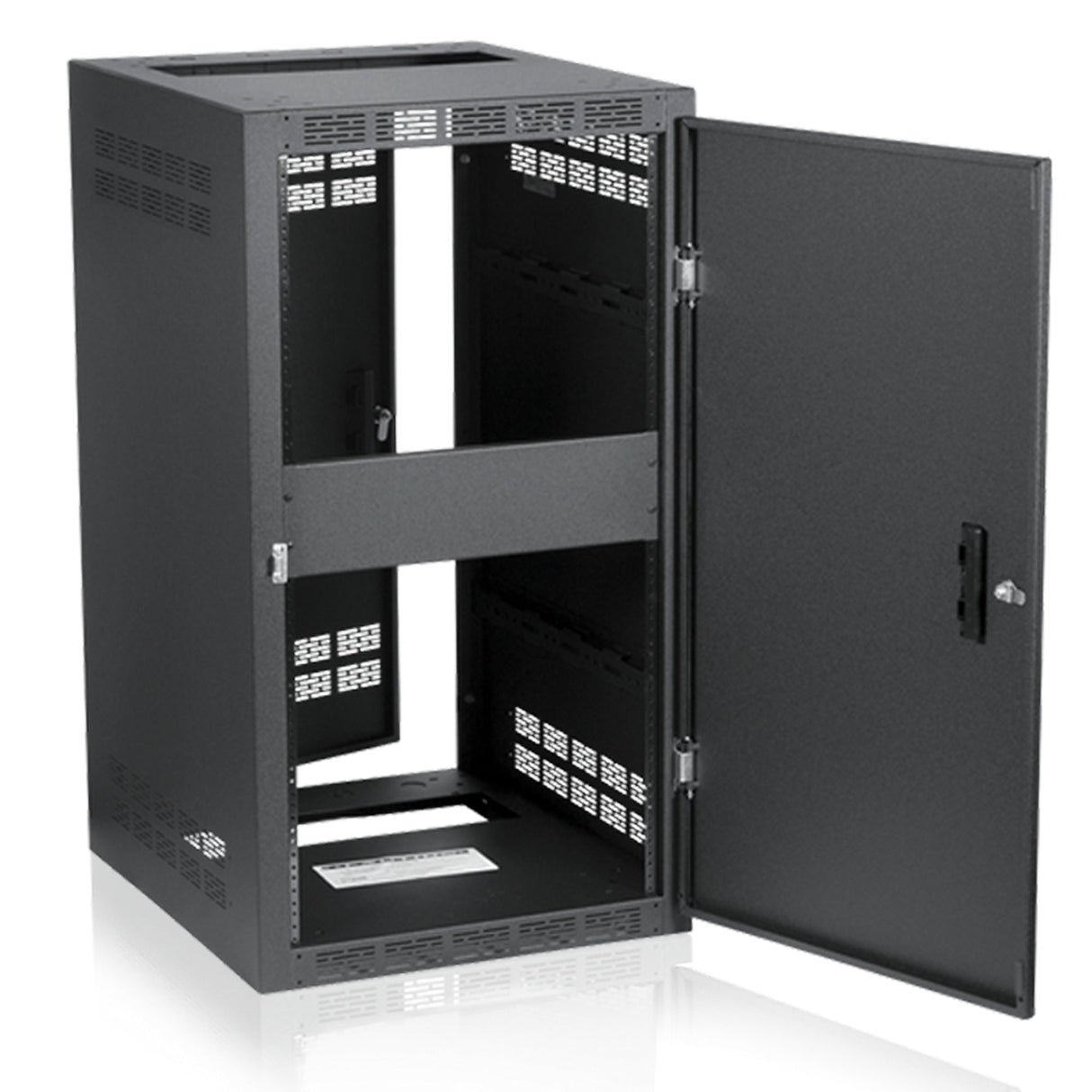 AtlasIED 221-30 30-Inch Welded Rack, 21RU, Front Door Not Included