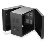 AtlasIED 310‑12 19-Inch Stand‑Alone Wall Rack Cabinet, 10RU
