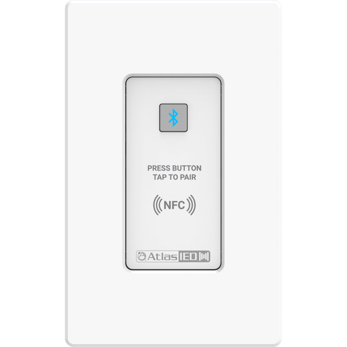 AtlasIED A-BT Atmosphere Remote-Controlled Bluetooth Audio Wallplate