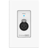 AtlasIED A-XLR-US Microphone Input Wall Plate with Transformer