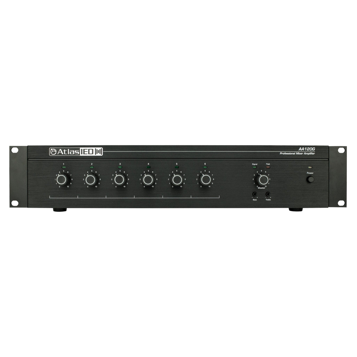 AtlasIED AA120G 120W 6-Input Mixer Amplifier