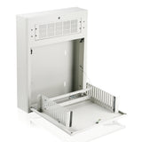 AtlasIED AWR3W‑HR Tilt Out Half-Rack Wall Cabinet, 3RU