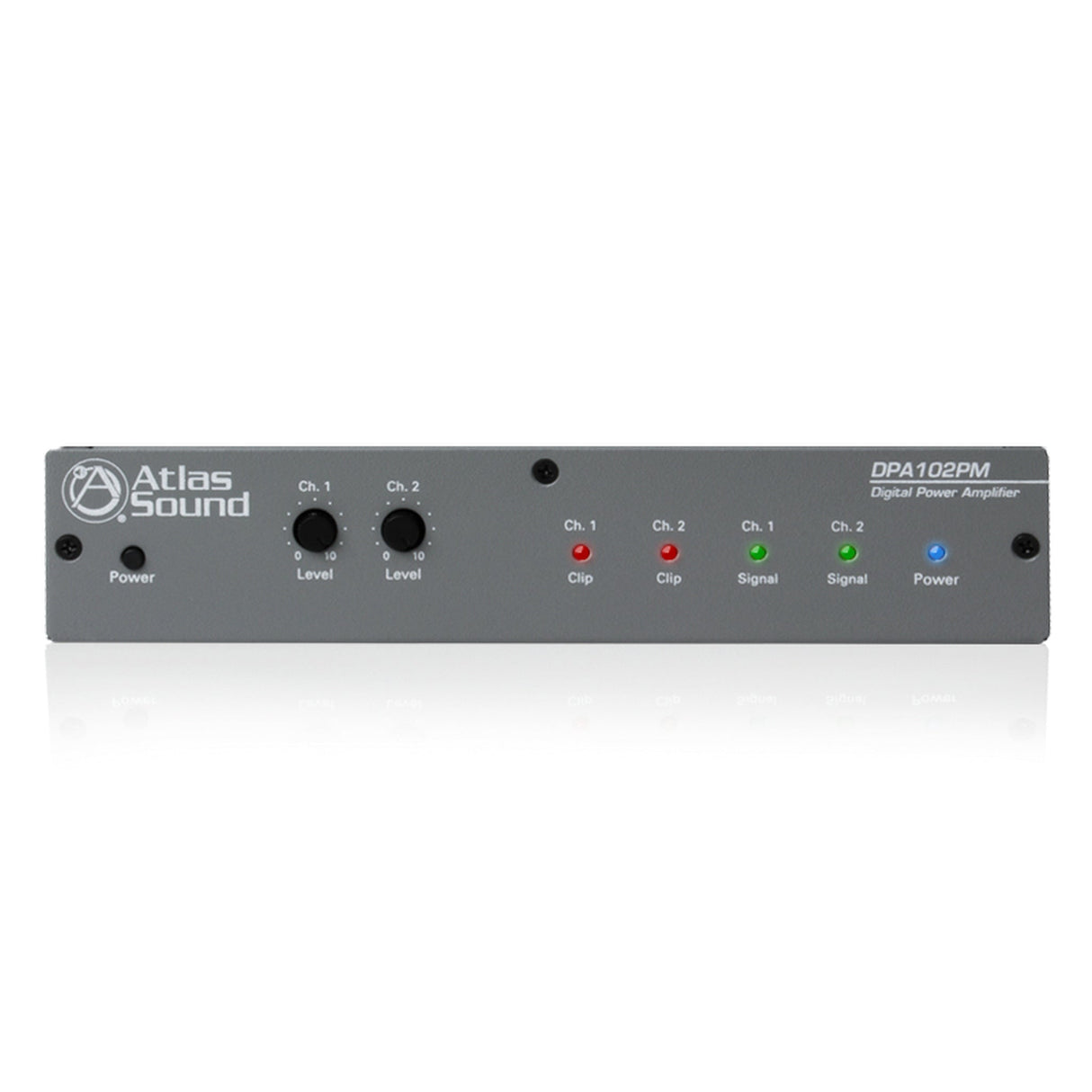 AtlasIED DPA-102PM 2‑Channel x 100W Networkable Pole Mount Power Amplifier