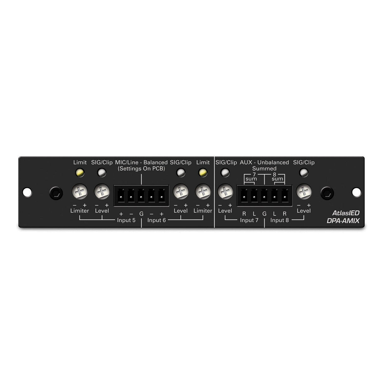 AtlasIED DPA-AMIX Analog Mixer Accessory Card for DPA Amplifiers