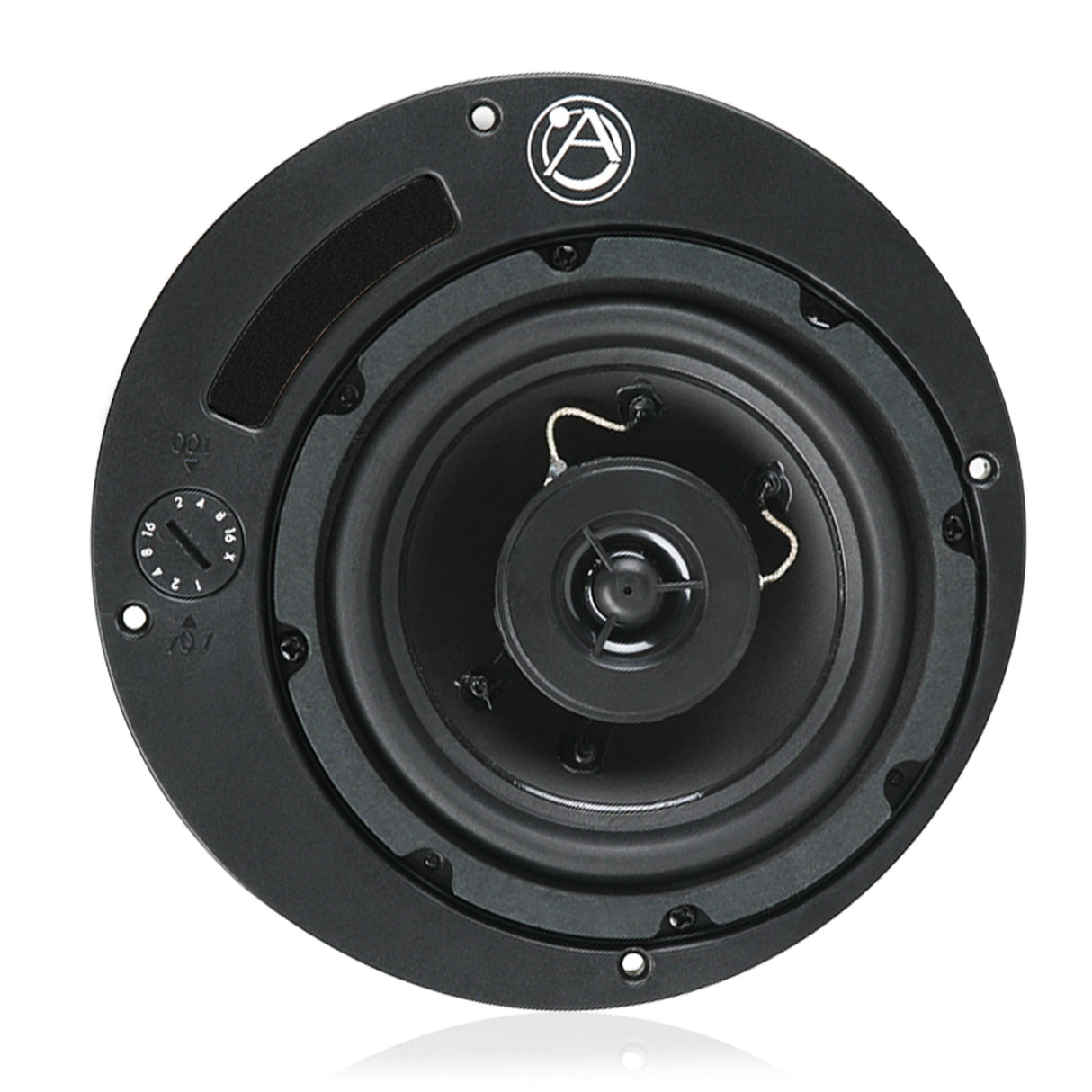 AtlasIED FA42T-6MB 4-Inch In-Ceiling Coaxial Speaker Motorboard Assembly with 16W 70.7V/100V Transformer