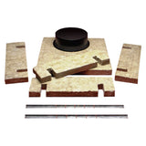AtlasIED FC104T72FRK UL Fire-Rated 4-Inch Ceiling Speaker Kits, 6-Pack