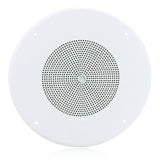AtlasIED GD87 Series 8-Inch Coaxial In-Ceiling Speaker with Transformer, Baffle and Hardware Kit Option Available