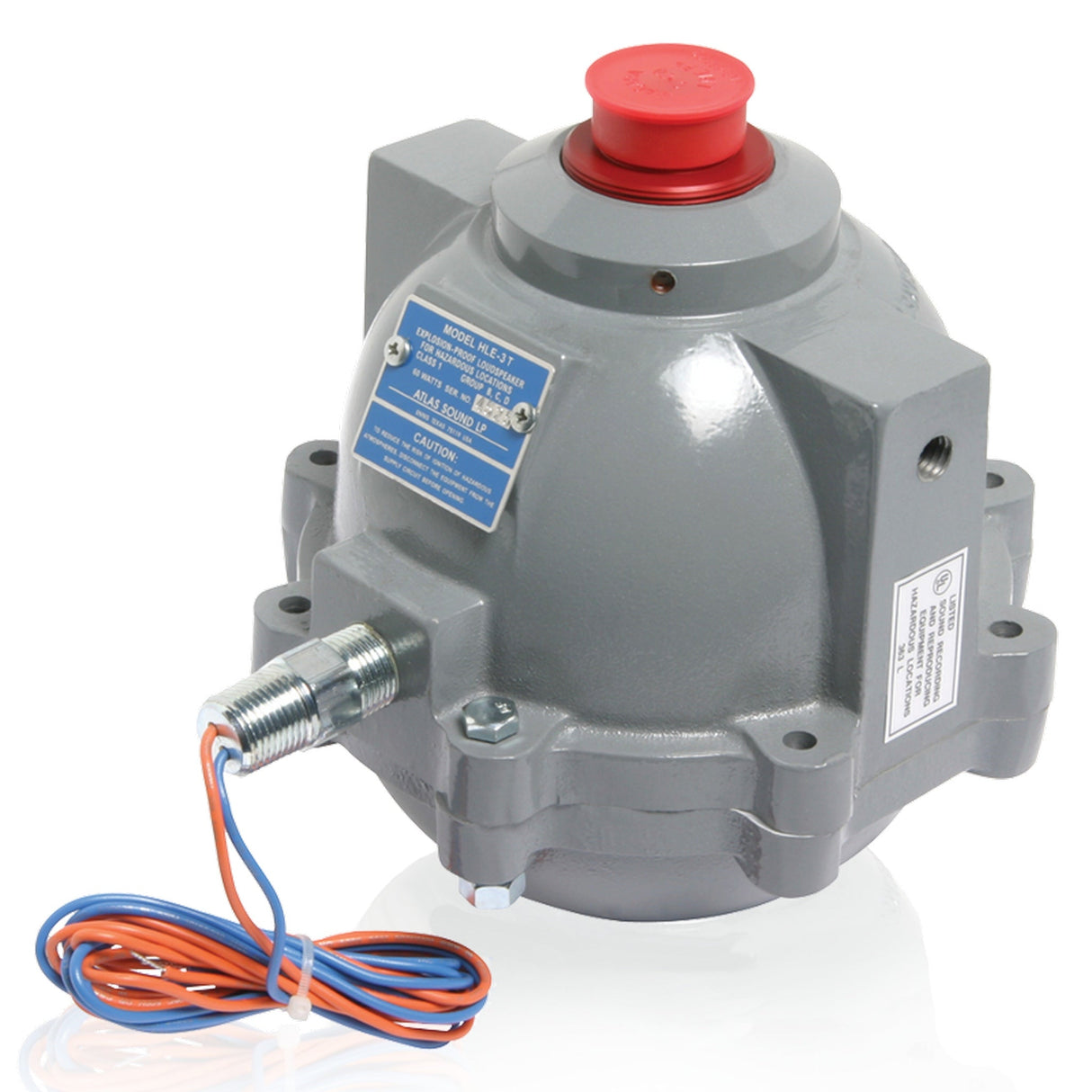 AtlasIED HLE Series 60W Explosion-Proof Compression Drivers, UL1203 Listed