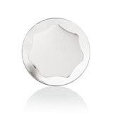 AtlasIED HX22‑W 1 1/8-Inch White Skirted Control Knob for HX41-50 and HX12-R Switches, White