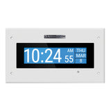 AtlasIED IP‑DM PoE+ Indoor Wall‑Mount LCD Endpoint with Touchtalk Microphone
