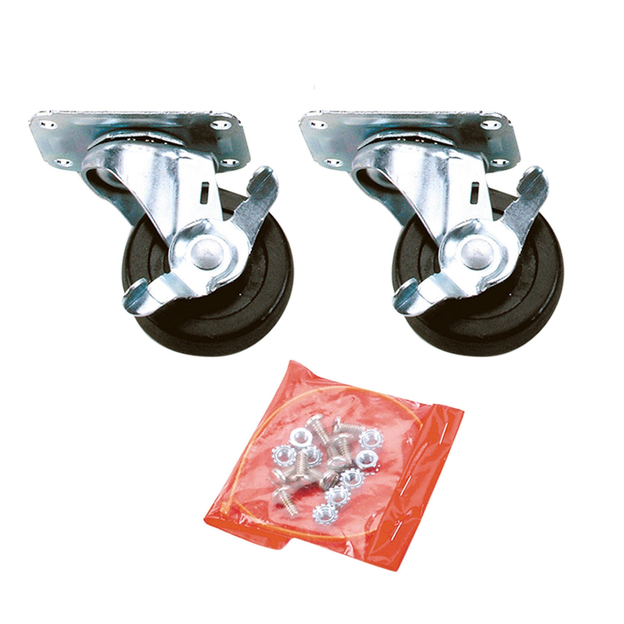 AtlasIED RCK Series Caster Kits for 100, 200, 500, and 700 Series Equipment Racks