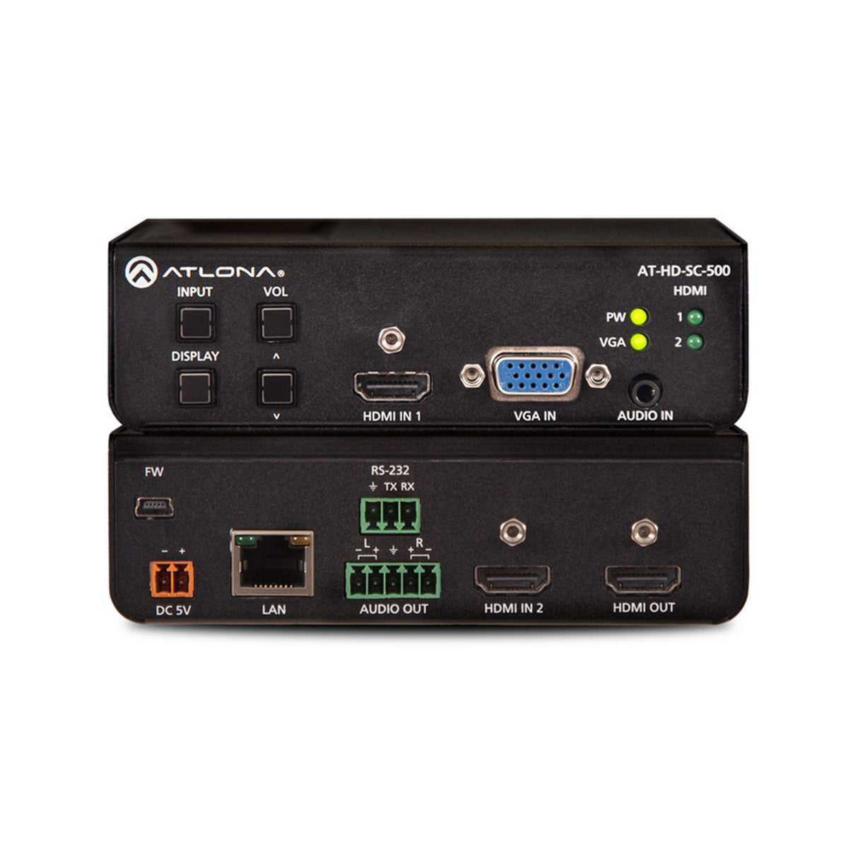 Atlona AT-HD-SC-500 HDMI VGA 3-Input Switcher Scaler