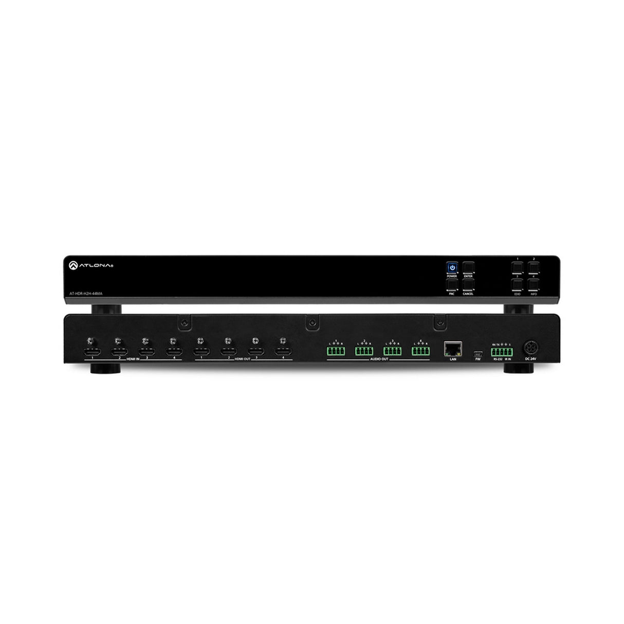 Atlona AT-HDR-H2H-44MA 4x4 4K HDR HDMI Matrix Switcher