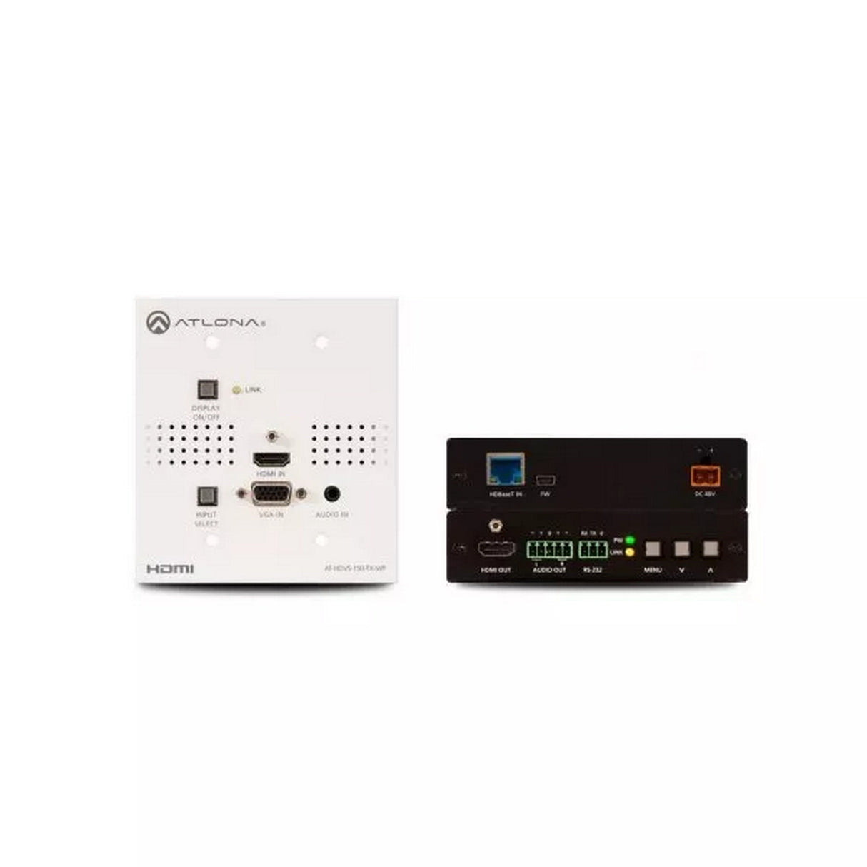 Atlona AT-HDVS-150-WP KIT Wall Plate HDBaseT TX/RX HDMI VGA Kit
