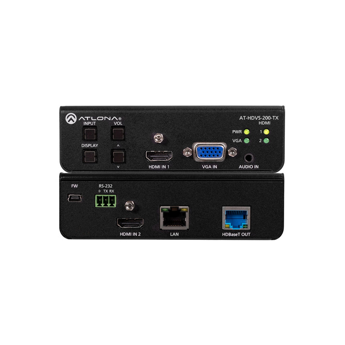 Atlona AT-HDVS-200-TX Three-Input HDMI VGA Switcher with Ethernet-Enab ...