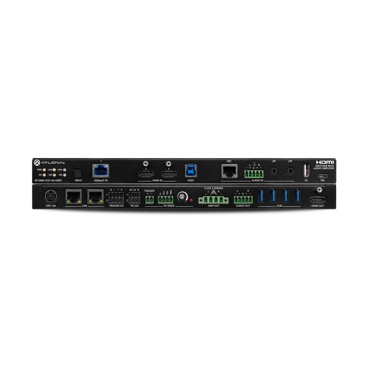 Atlona AT-OME-CS31-SA-HDBT 3 x 1 HDMI HDBaseT Switcher