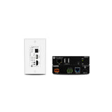Atlona AT-OME-EX-WP-KIT Omega Wallplate HDBaseT Extender Kit with USB, Control, and PoE
