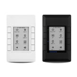 Atlona AT-VKP-8E Velocity 2.7-Inch E-Paper 8-Button Keypad Controller Display with Black/White Face Plates