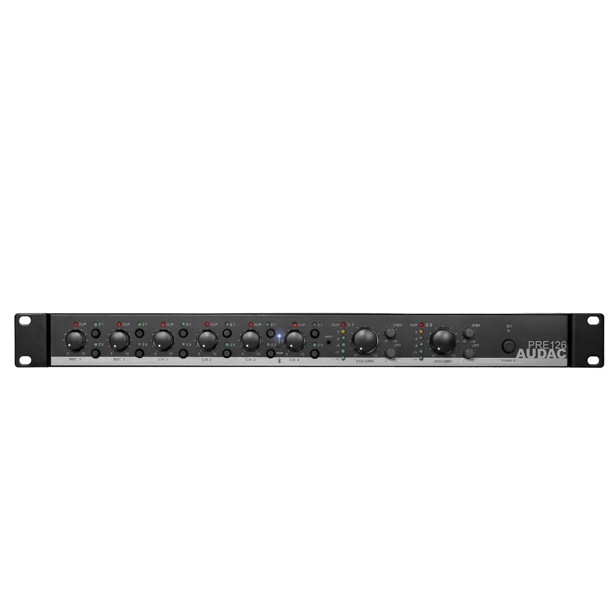 Audac PRE126 2 Zone 6-Channel Stereo Preamplifier