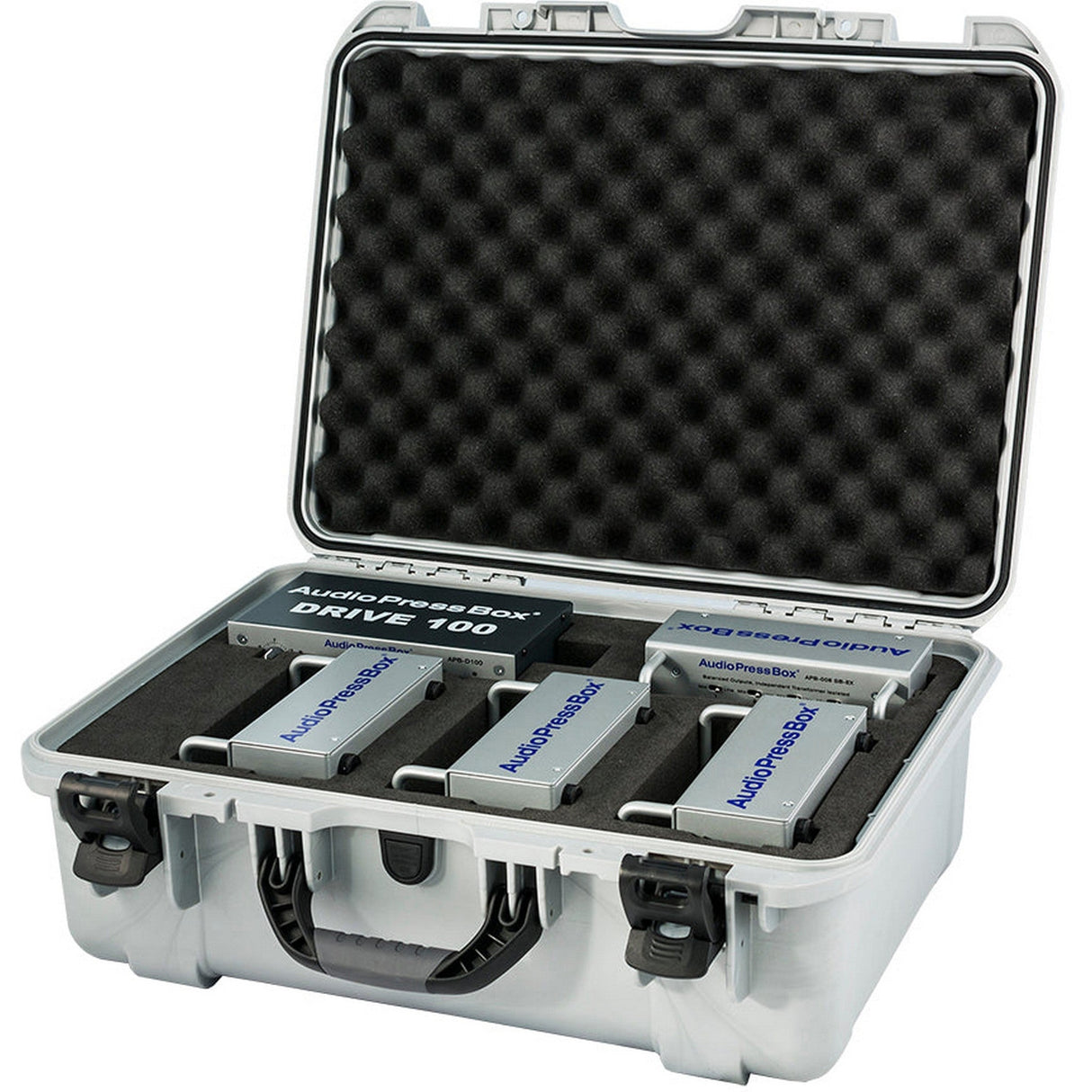 AudioPressBox APB-1.32 CB Portable Audio Pressbox in Case Bundle