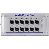 AudioPressBox APB-112-SB-D Portable Active Professional 1-Channel Dante Pressbox