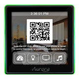 Aurora RXT-4WM-B 4-Inch In-Wall ReAX Touch Panel Control System