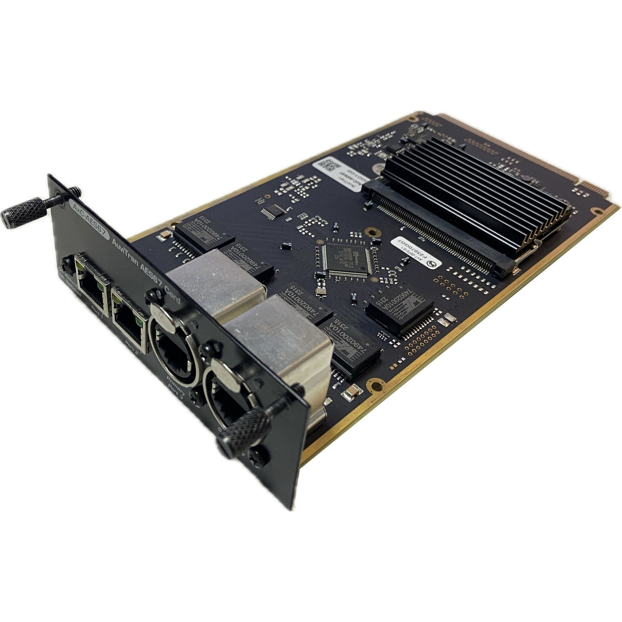 AuviTran AxC-AES67 64 I/O Interface Card for Audio ToolBox