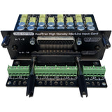 AuviTran AxC-AS16M v2 16-Input High Density Mic/Line Input Card for Audio ToolBox