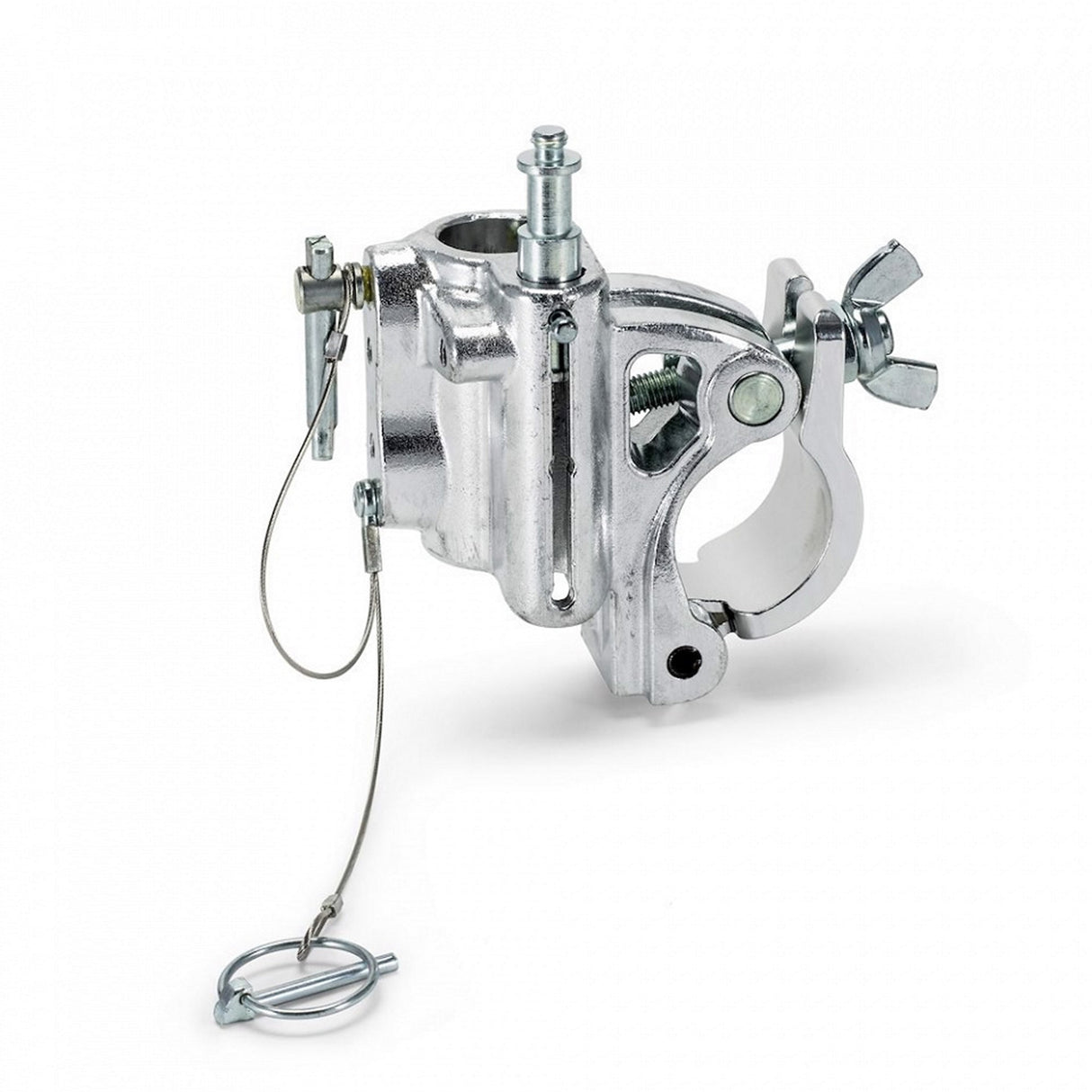 Avenger C345-1 Barrel Clamp Silver with Wingnut 42-52mm