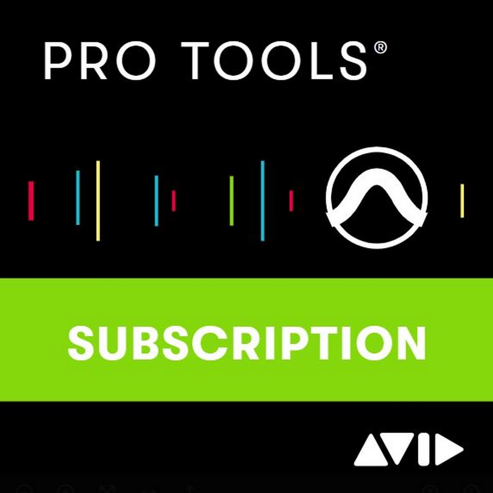 Avid Pro Tools Studio Audio Editing Software, 1-Year Subscription, Download