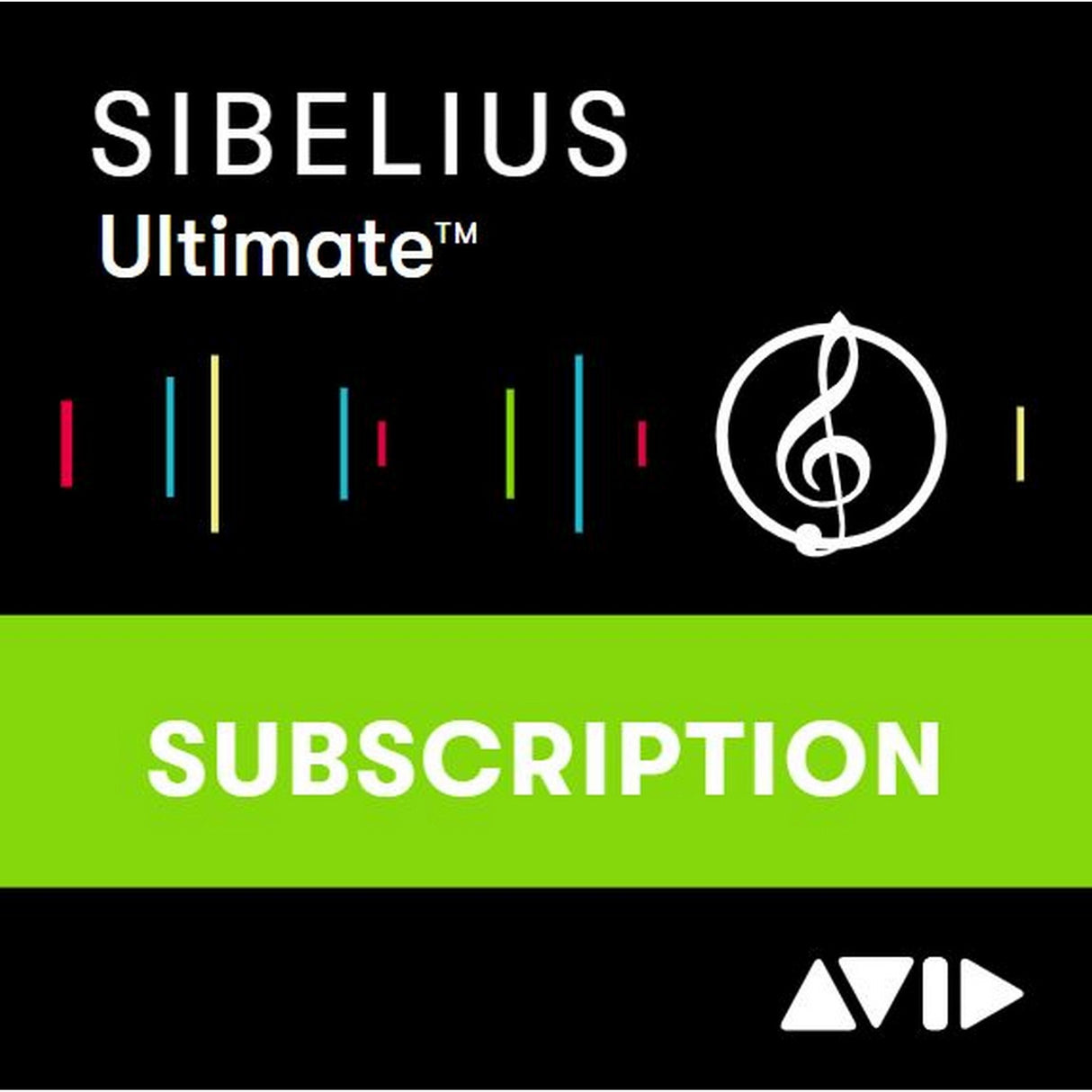 Avid Sibelius Ultimate Notation Music Software, 1-Year Subscription, Download