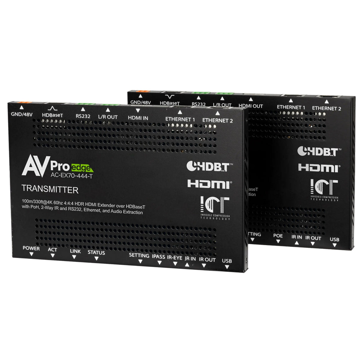 AVPro Edge AC-EX70-444-KIT 70M 18Gbps HDBaseT Extender Kit