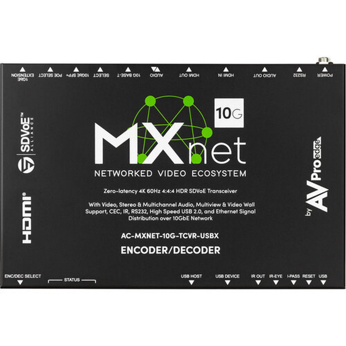 AVPro Edge MXNet 10G SDVoE Transceiver