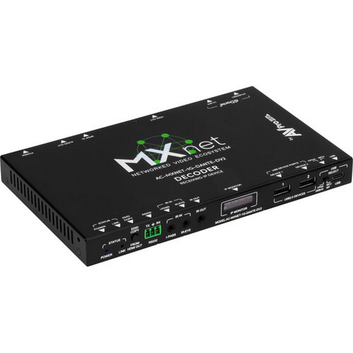 AVPro Edge MXNet 1G Evolution II AV-over-IP Encoder/Decoder