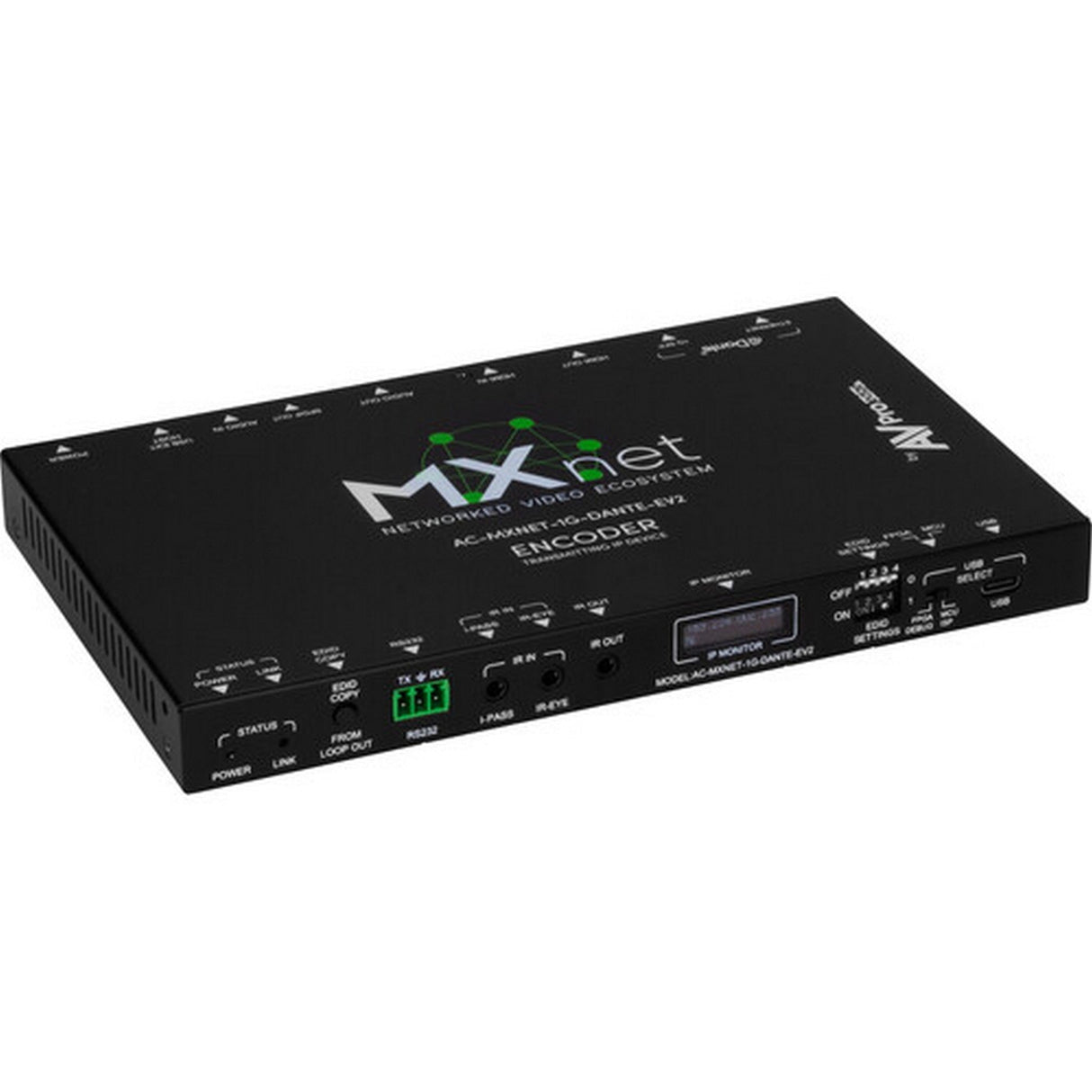AVPro Edge MXNet 1G Evolution II AV-over-IP Encoder/Decoder