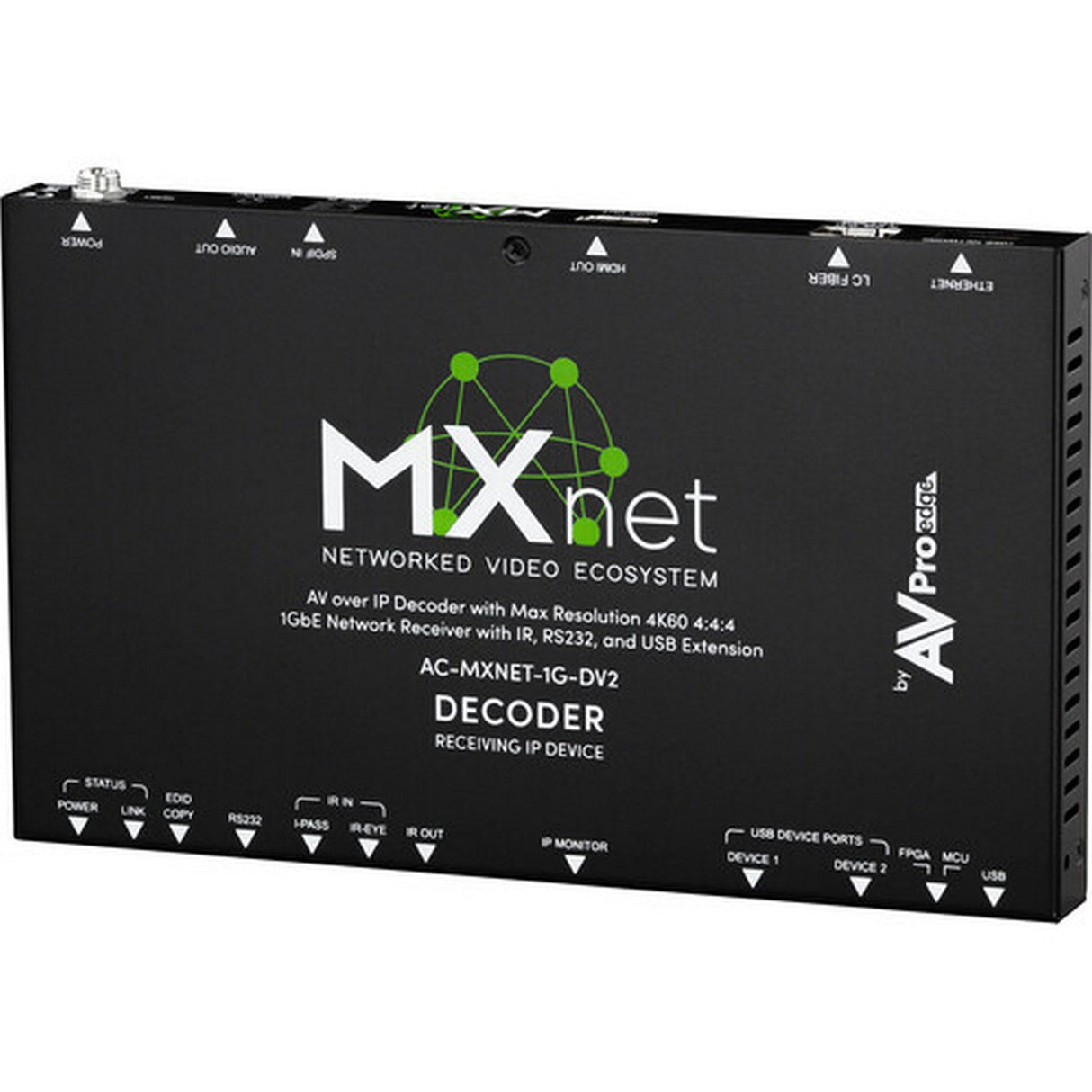 AVPro Edge MXNet 1G Evolution II AV-over-IP Encoder/Decoder