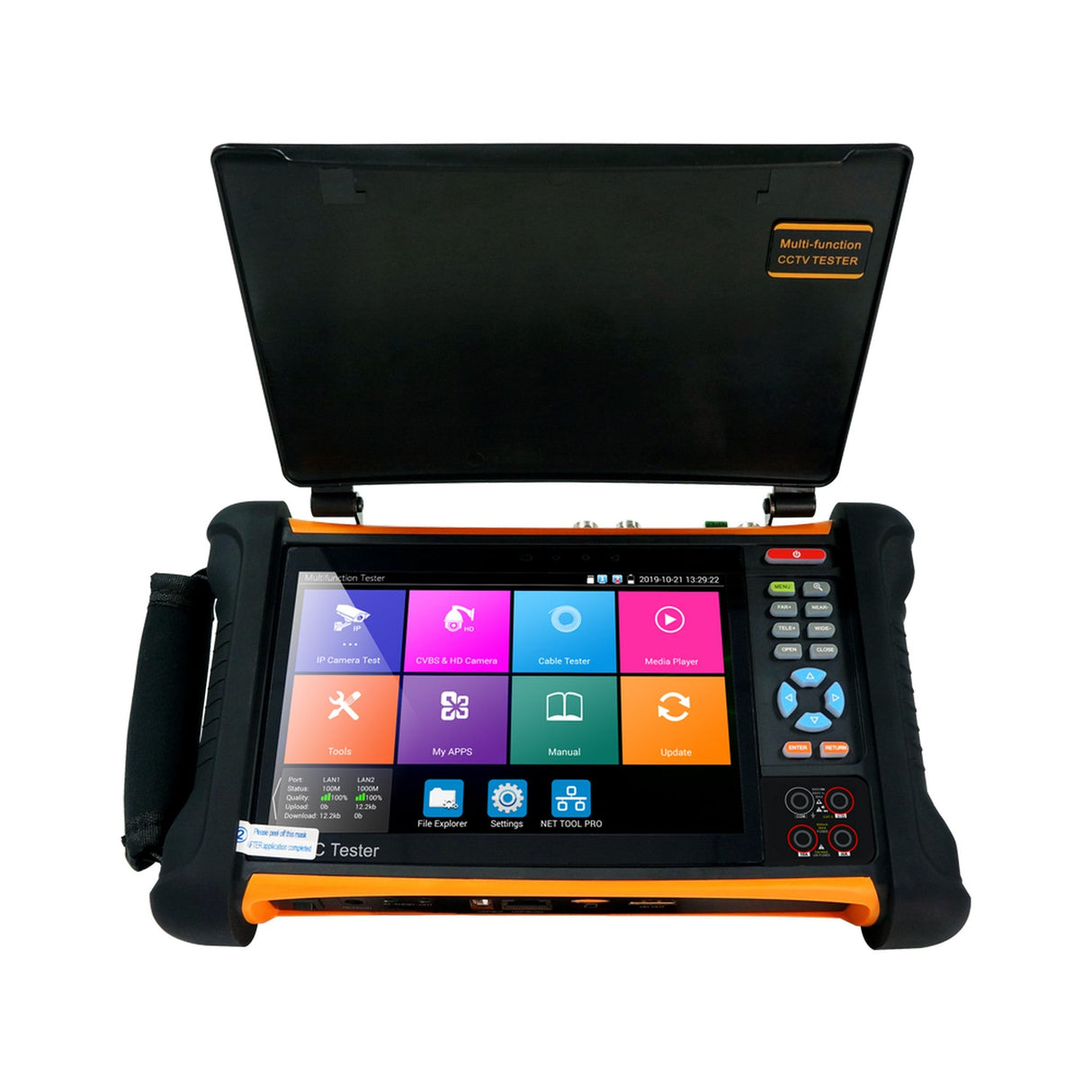 AVYCON AIVO-70A8KM 7-Inch H.265 All-In-One Tester for CCTV