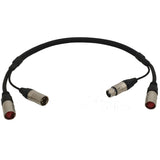 Axiom AR100LU07 Audio and Remote Cable for Linking Adjacent AX Array Modules 2.3-Feet