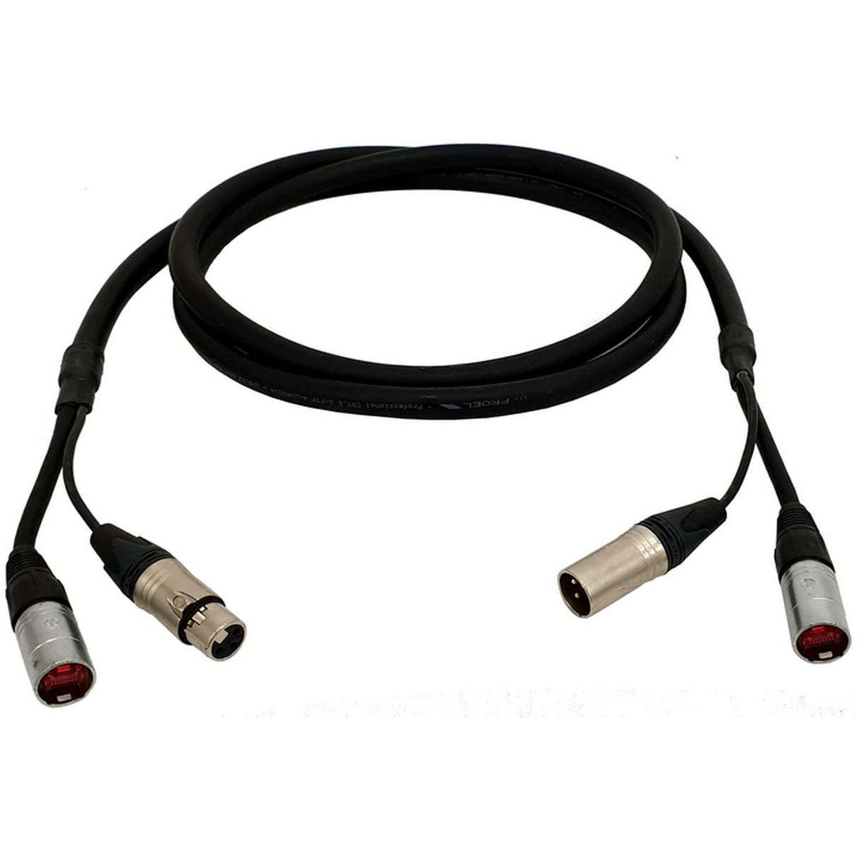 Axiom AR100LU025 Audio and Remote Cable for Linking Adjacent Floor Subwoofers, 8-Feet