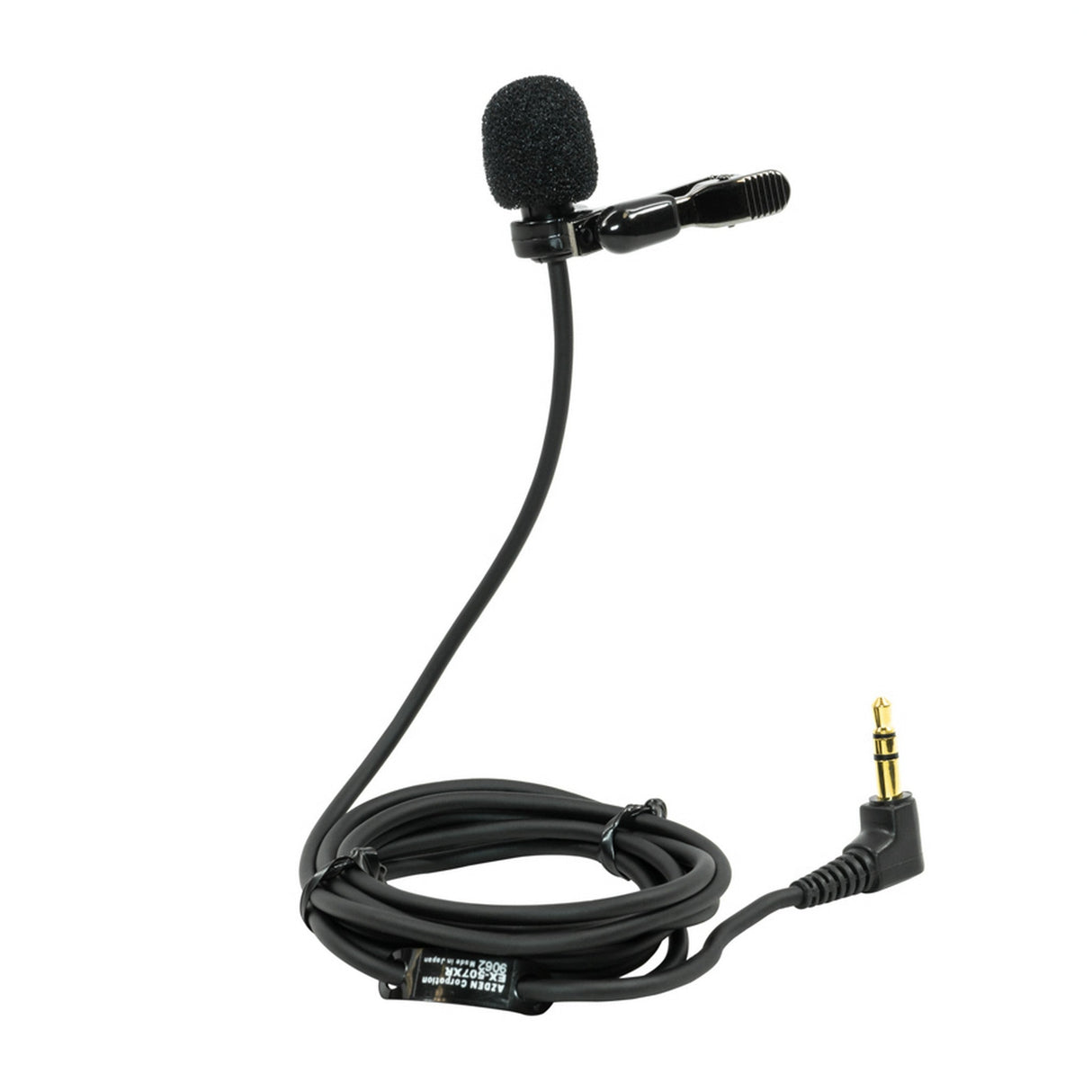 Azden EX-507XR Professional Omni-Directional Lavalier Microphone for PRO-XR Wireless System