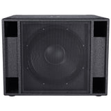 BASSBOSS SSP118-MK3 2500W Single 18-Inch Powered Vented Direct-Radiating Subwoofer