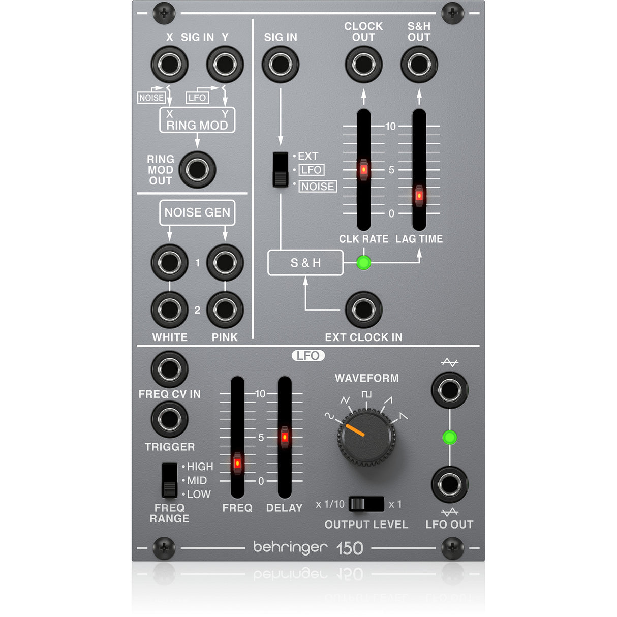 Behringer 150 RING MOD/NOISE/S&H/LFO Hold LFO Eurorack Module
