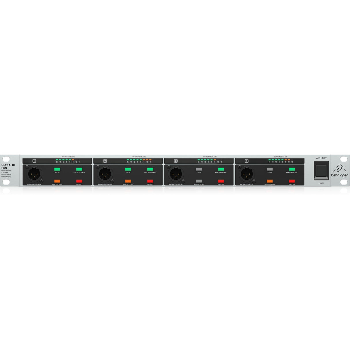 Behringer DI4000 Four Channel Active Direct Injection Box