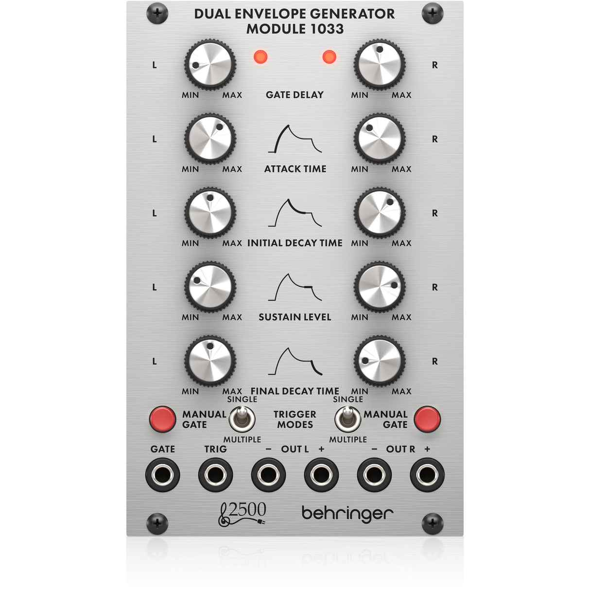 Behringer Dual Envelope Generator Module 1033 Eurorack Synth Module